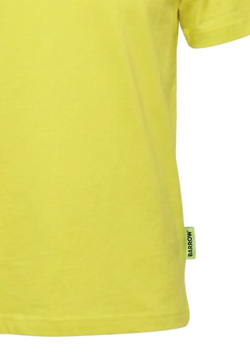 Barrow T Shirt Giallo Bambino S6BKJUTH006_