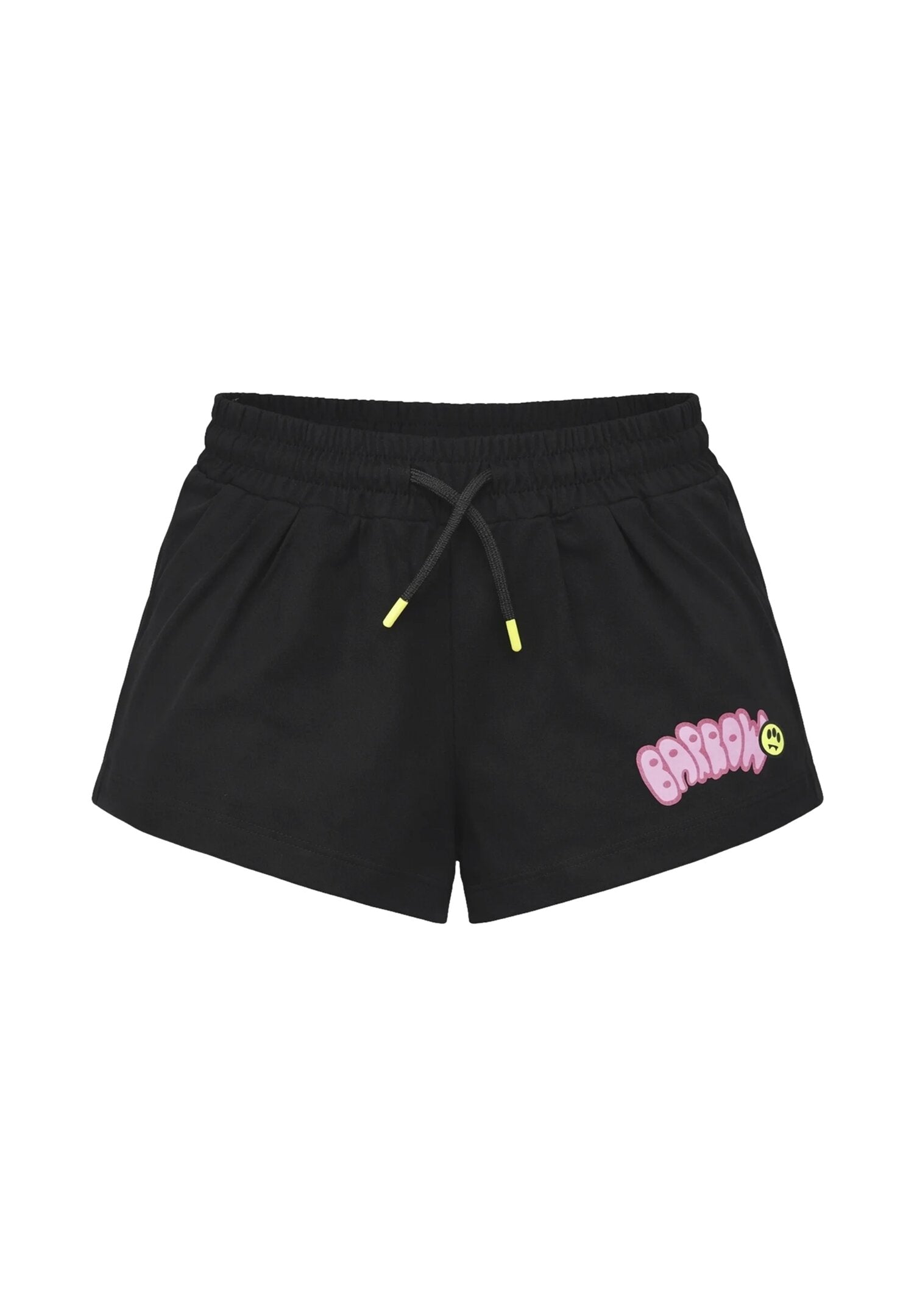 Barrow Completo Smanicato Bianco Logo Rosa Bambina S6BKJGTR029_