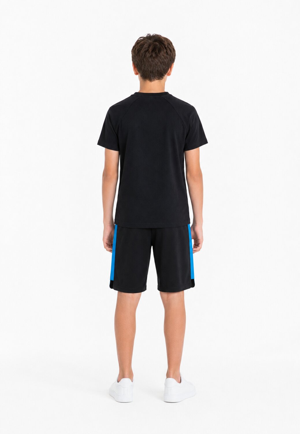 Bikkembergs Completo Blu Leggero Con Calciatore Bambino BK3970_