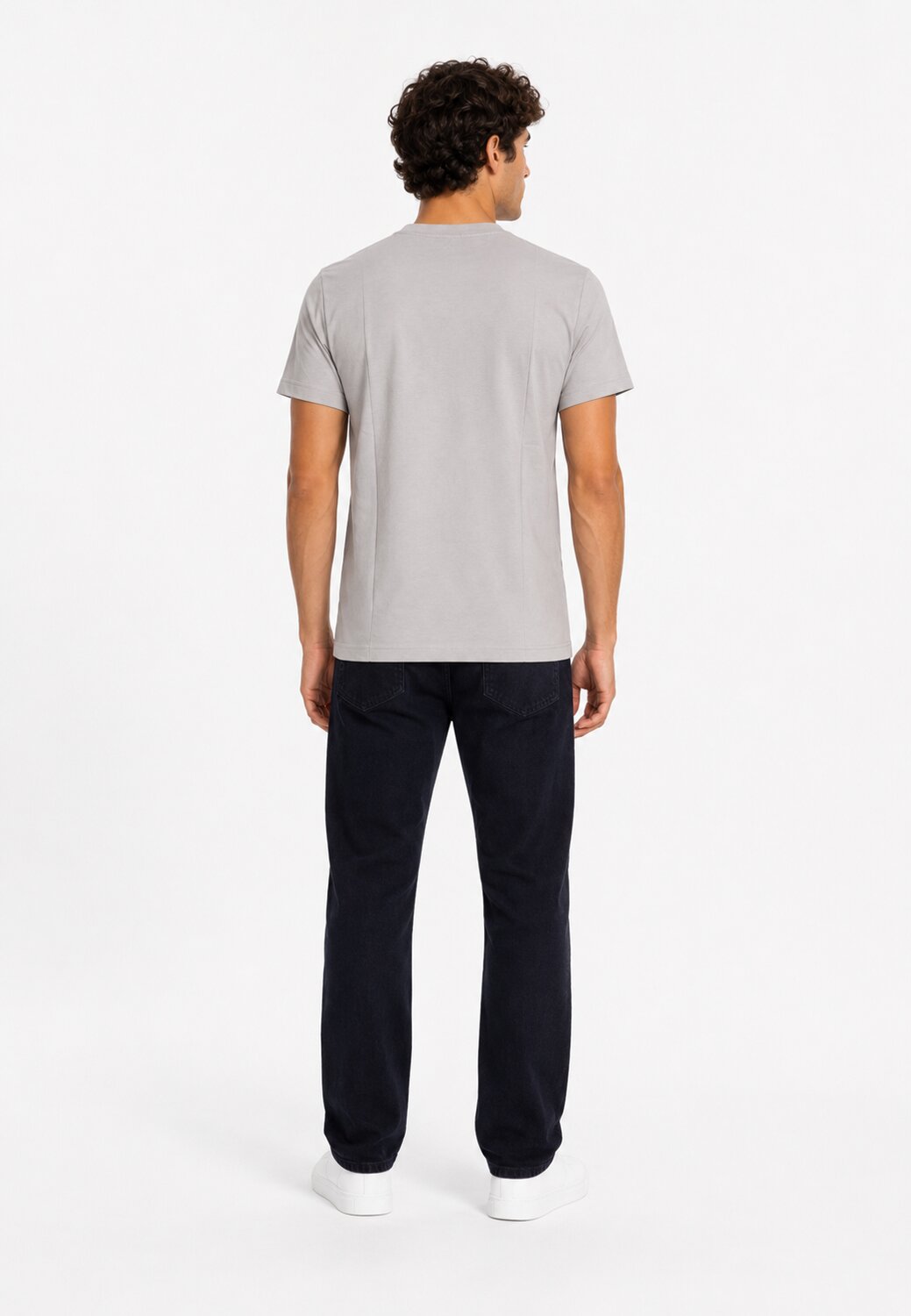 John Richmond Tshirt Grigia Logo Piccolo Uomo Maniche Corte - UMP26010TS_