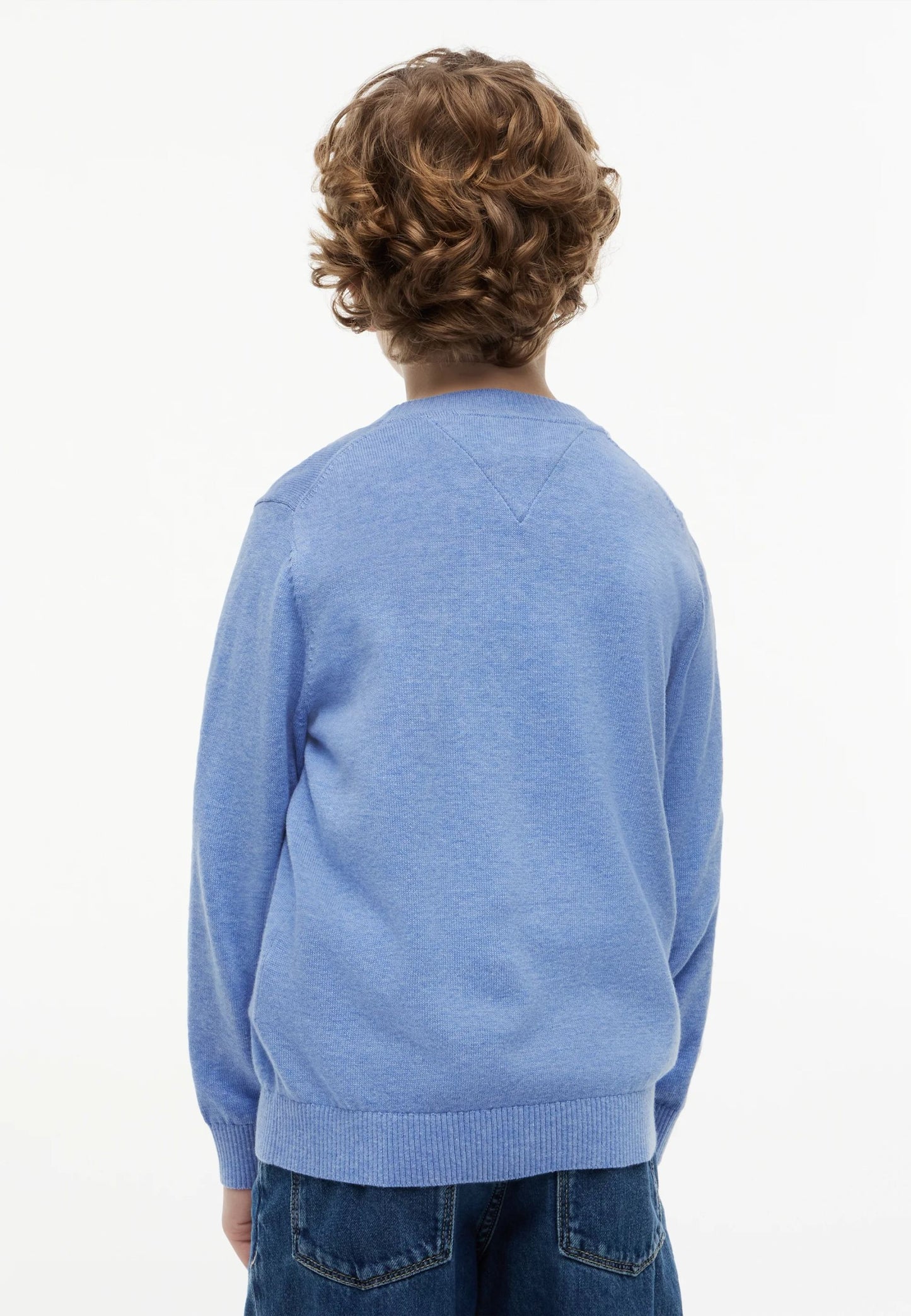 TOMMY HILFIGER maglione AVION CON LOGO PICCOLO BANDIERA Bambini e ragazzi KB0KB10307C8P.AVION_