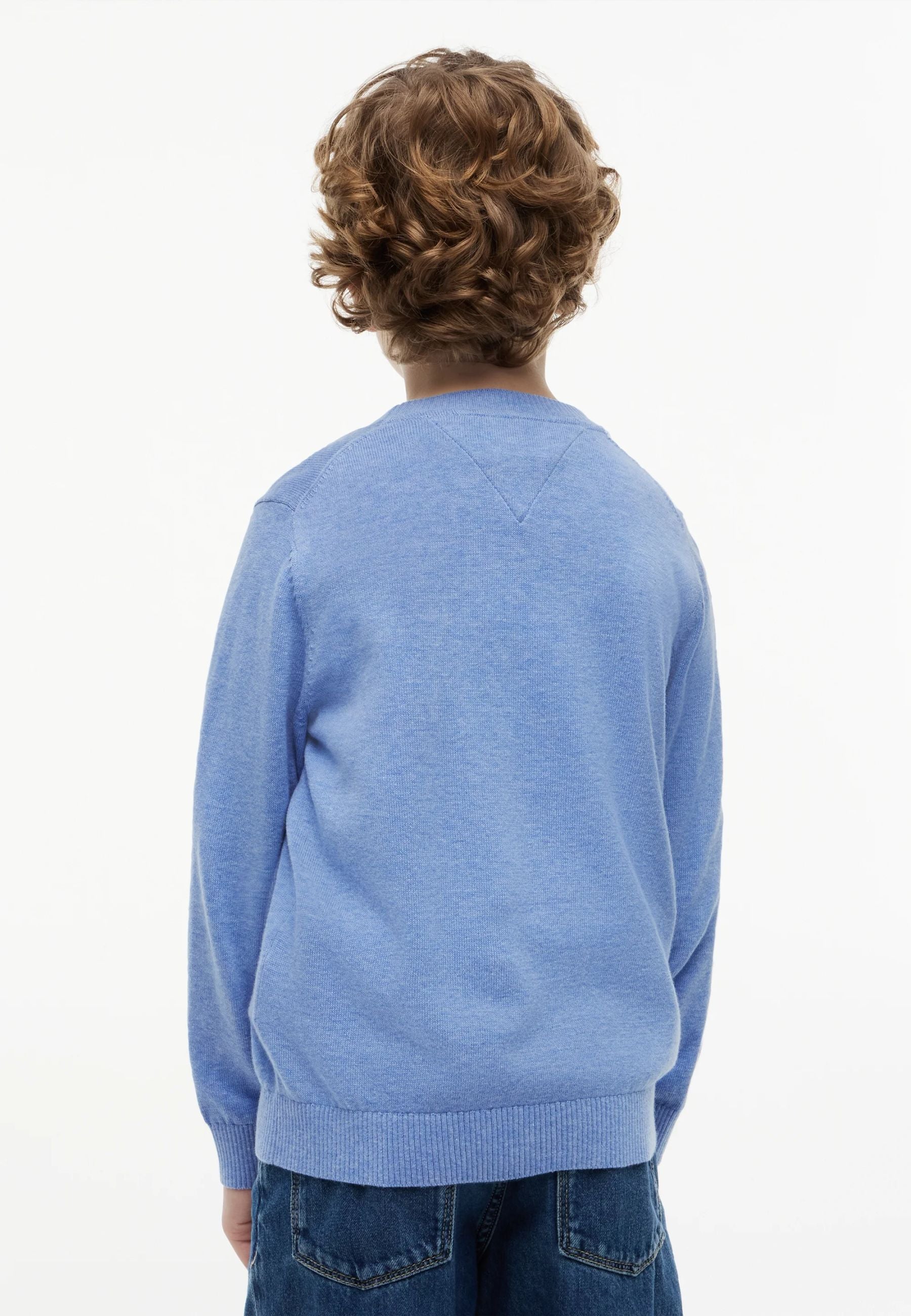 TOMMY HILFIGER maglione AVION CON LOGO PICCOLO BANDIERA Bambini e ragazzi KB0KB10307C8P.AVION_