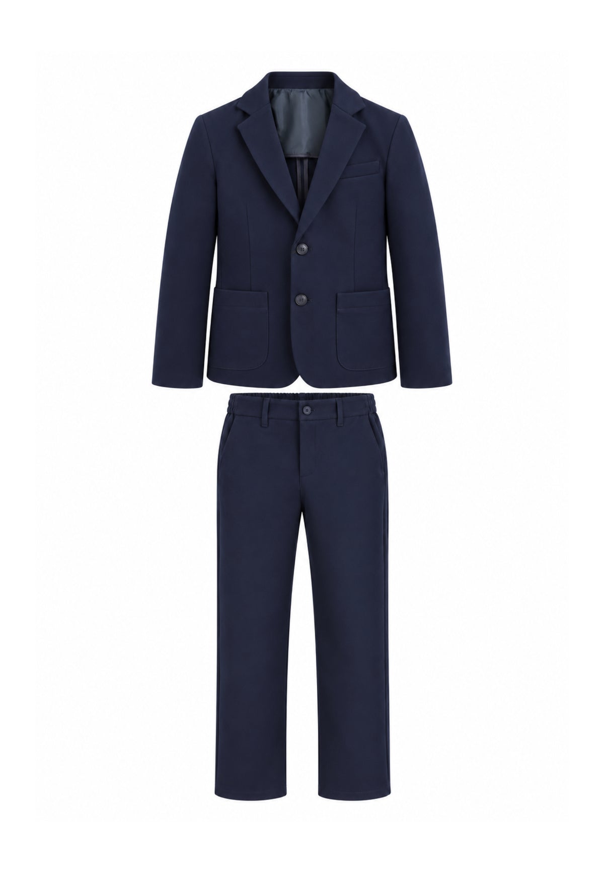 OVERD ABITO BLU ELEGANTE CON PANTALONE LARGO Bambini e ragazzi OK1964SGC+OK261794SPN.BLU_