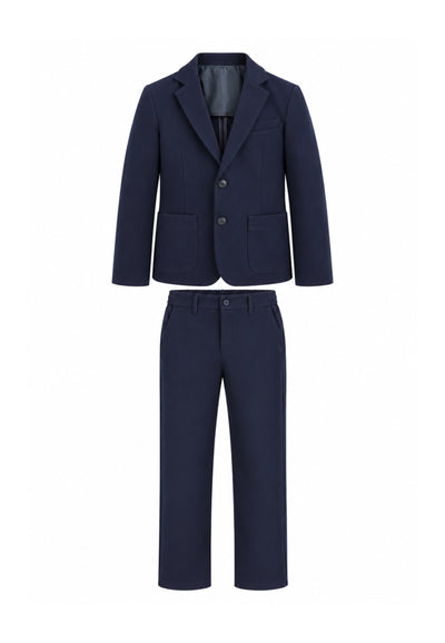 OVERD ABITO BLU ELEGANTE CON PANTALONE LARGO Bambini e ragazzi OK1964SGC+OK261794SPN.BLU_
