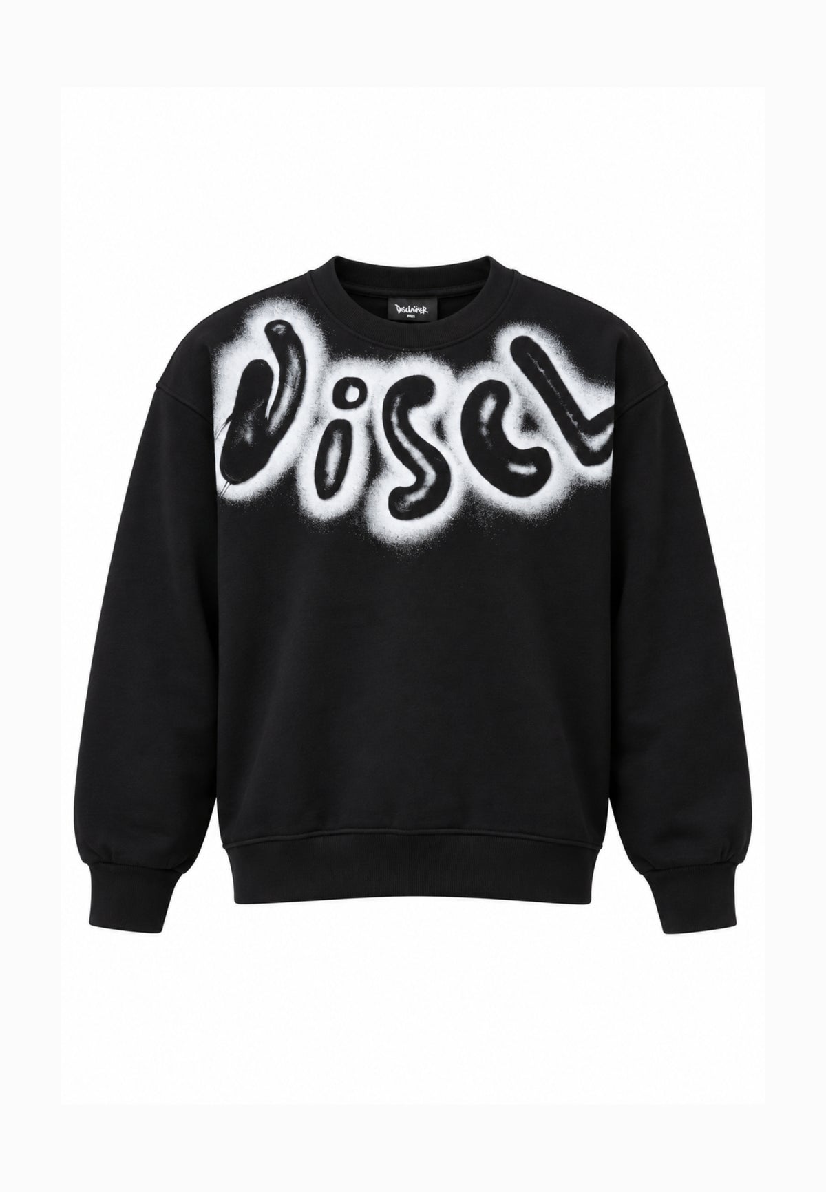 Disclaimer TUTA NERA CON LOGO GRAFFITI BIANCO Bambine e ragazze 26IDK59215.NERO_