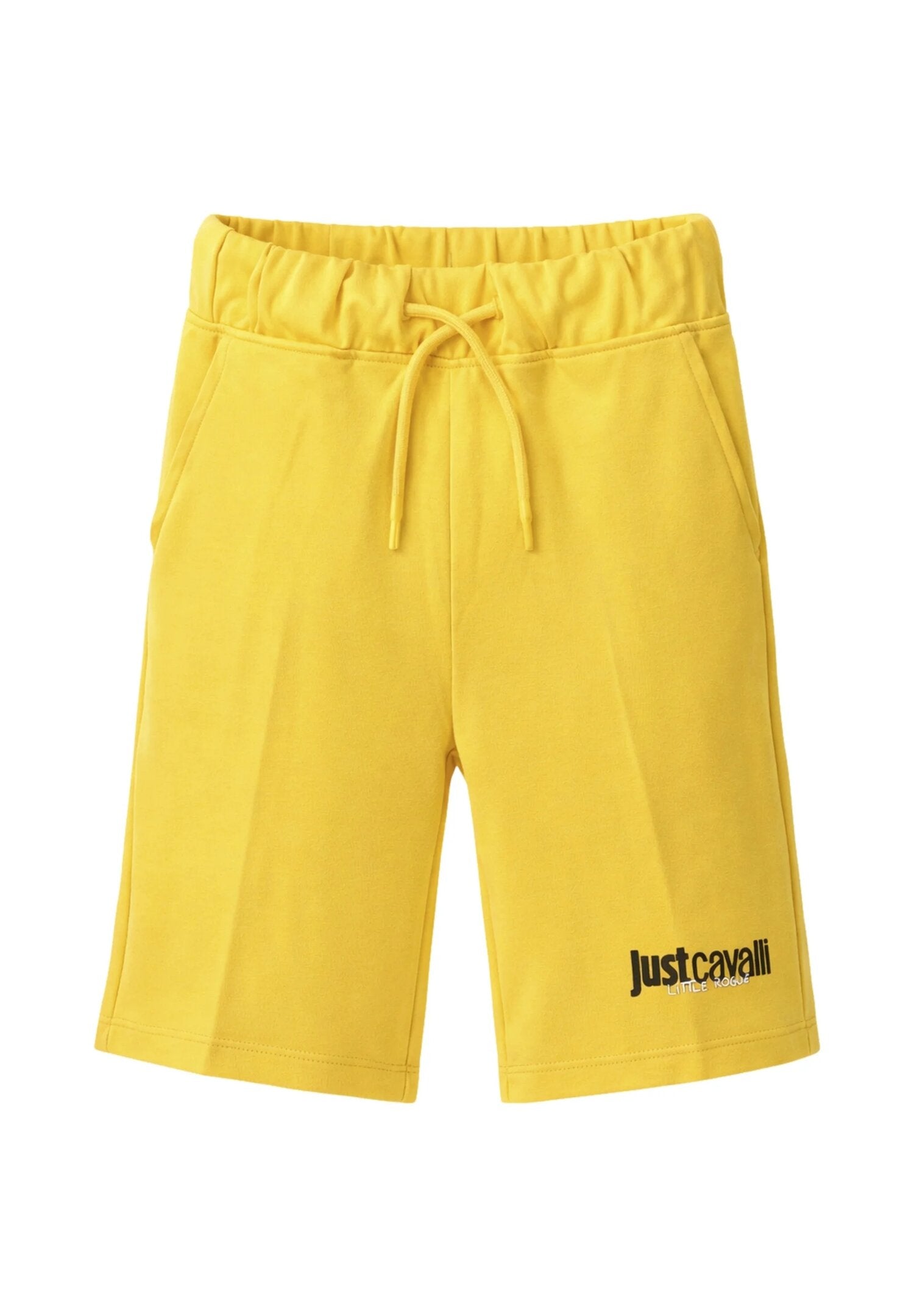 Just Cavalli Completo t-Shirt e Bermuda Giallo Logo Bambino JBP26023CJ_