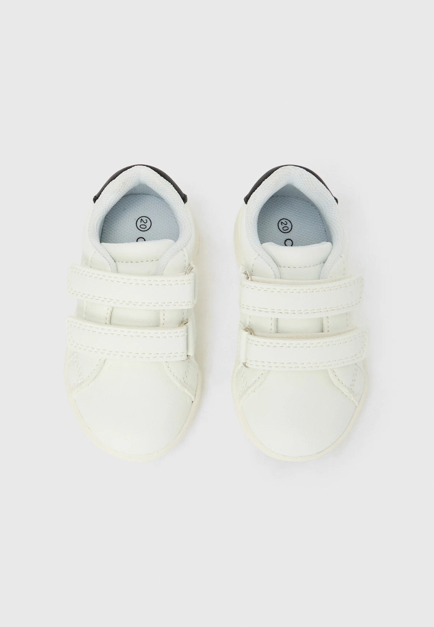 Calvin Klein Scarpe Bianche Bambino Chiusura Lacci Quotidiano In Ecopelle 72-