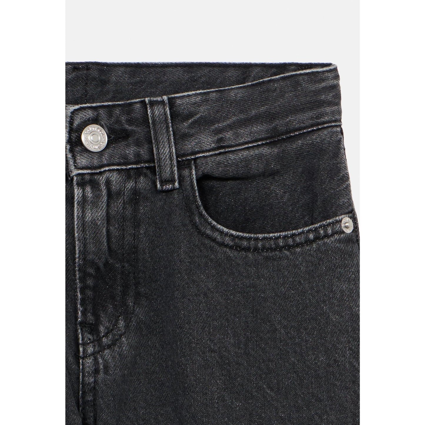 Calvin Klein Jeans Nero Bambino In Denim Slim Fit | Passeggio PE26