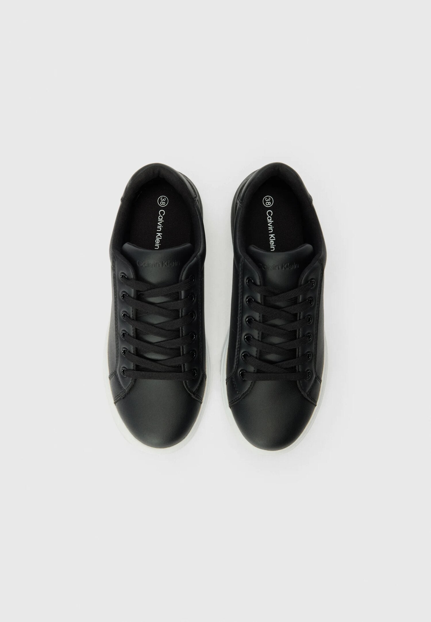 Calvin Klein Scarpe Nere Bambino In Neoprene Sneakers Basse Sportivo AI25