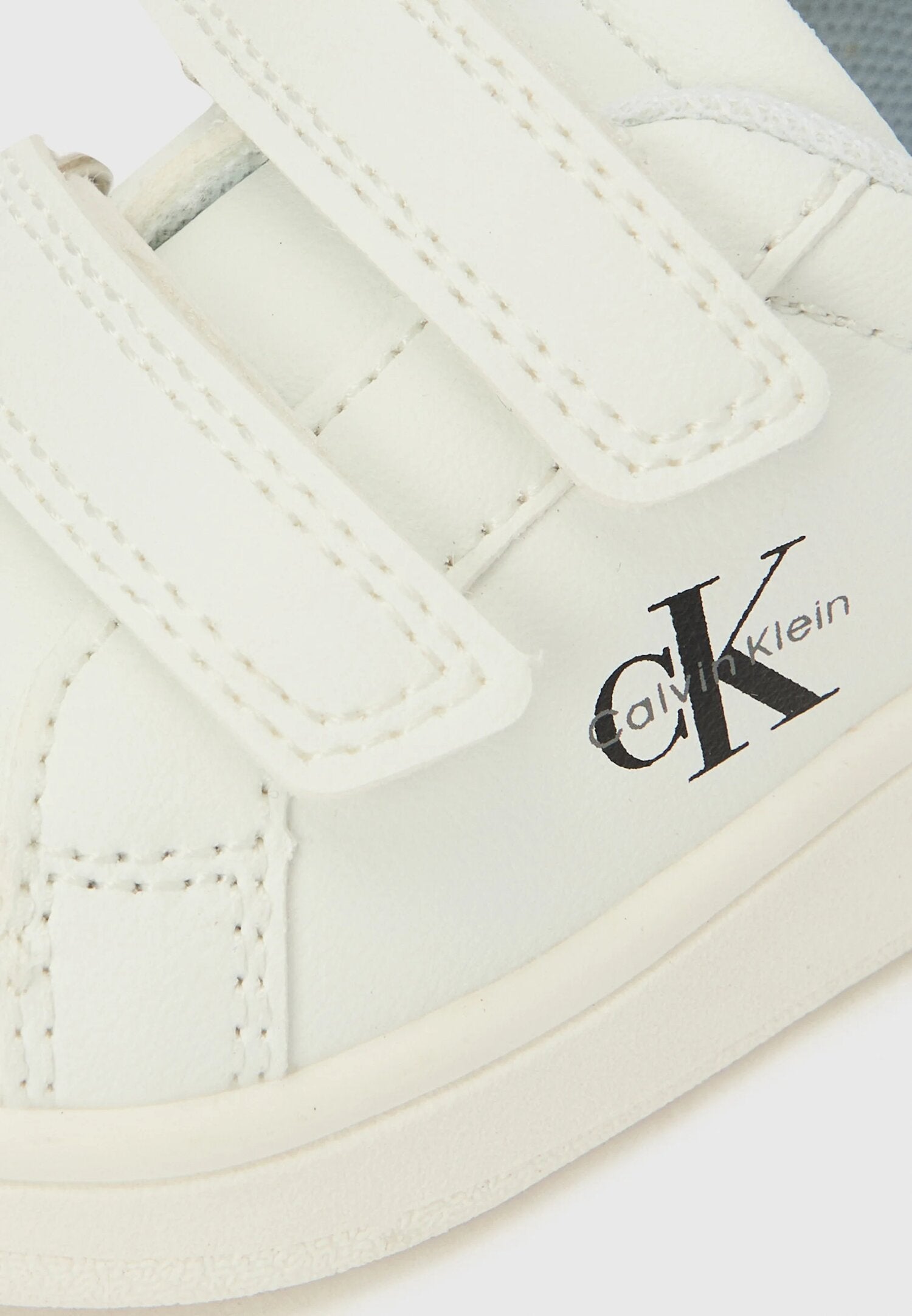 Calvin Klein Scarpe Bianche Bambino Chiusura Lacci Quotidiano In Ecopelle 72-
