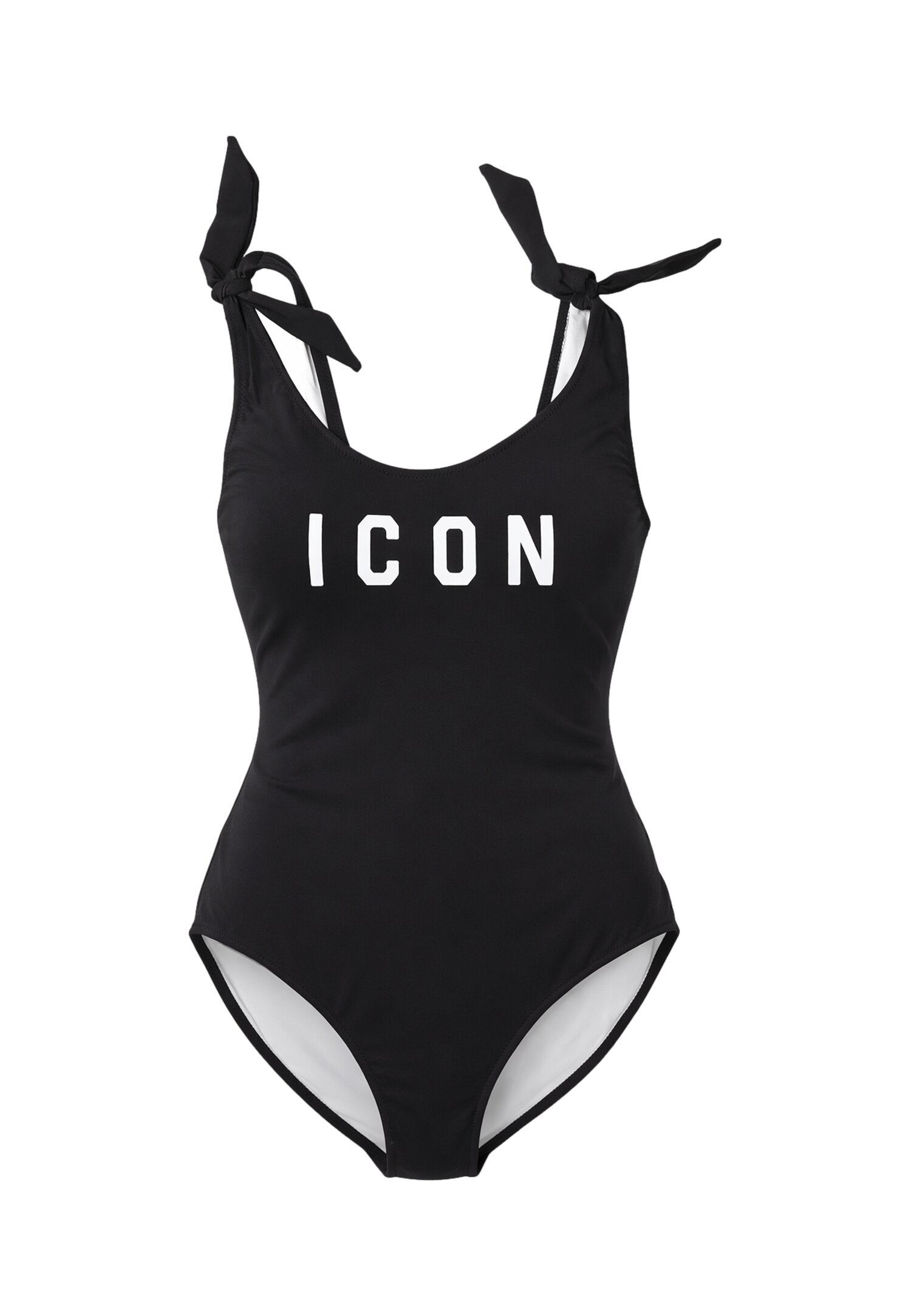 Icon Costume Nero Intero Logo Icon Davanti Bambina IGCS001265_