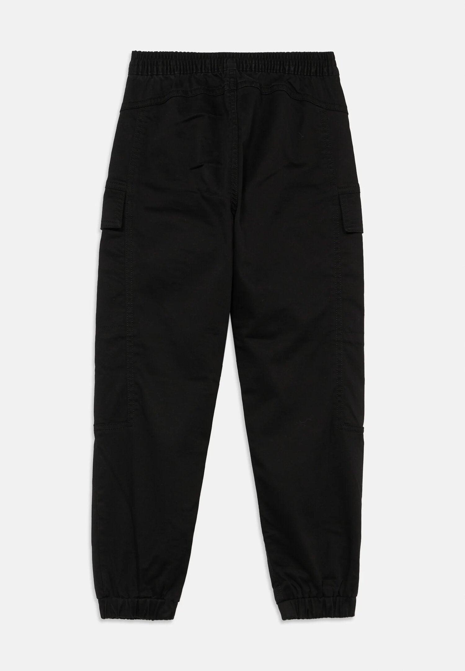 Calvin Klein Pantalone Cargo Nero Ragazzo Tasche Laterali Sportivo PE26