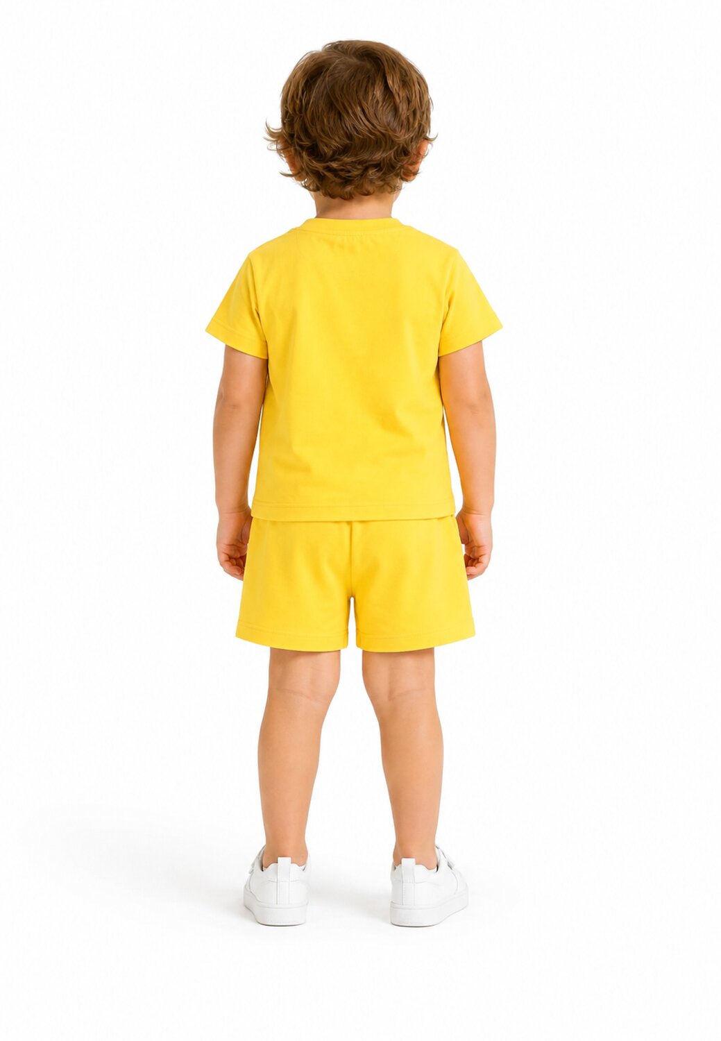 Just Cavalli Completo Giallo t-Shirt e Bermuda Neonato JIP26044CJ_