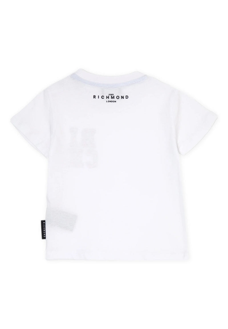 Completo bianco e arancione John Richmond neonato 3-36 mesi - ARANCIO | CammarataMode