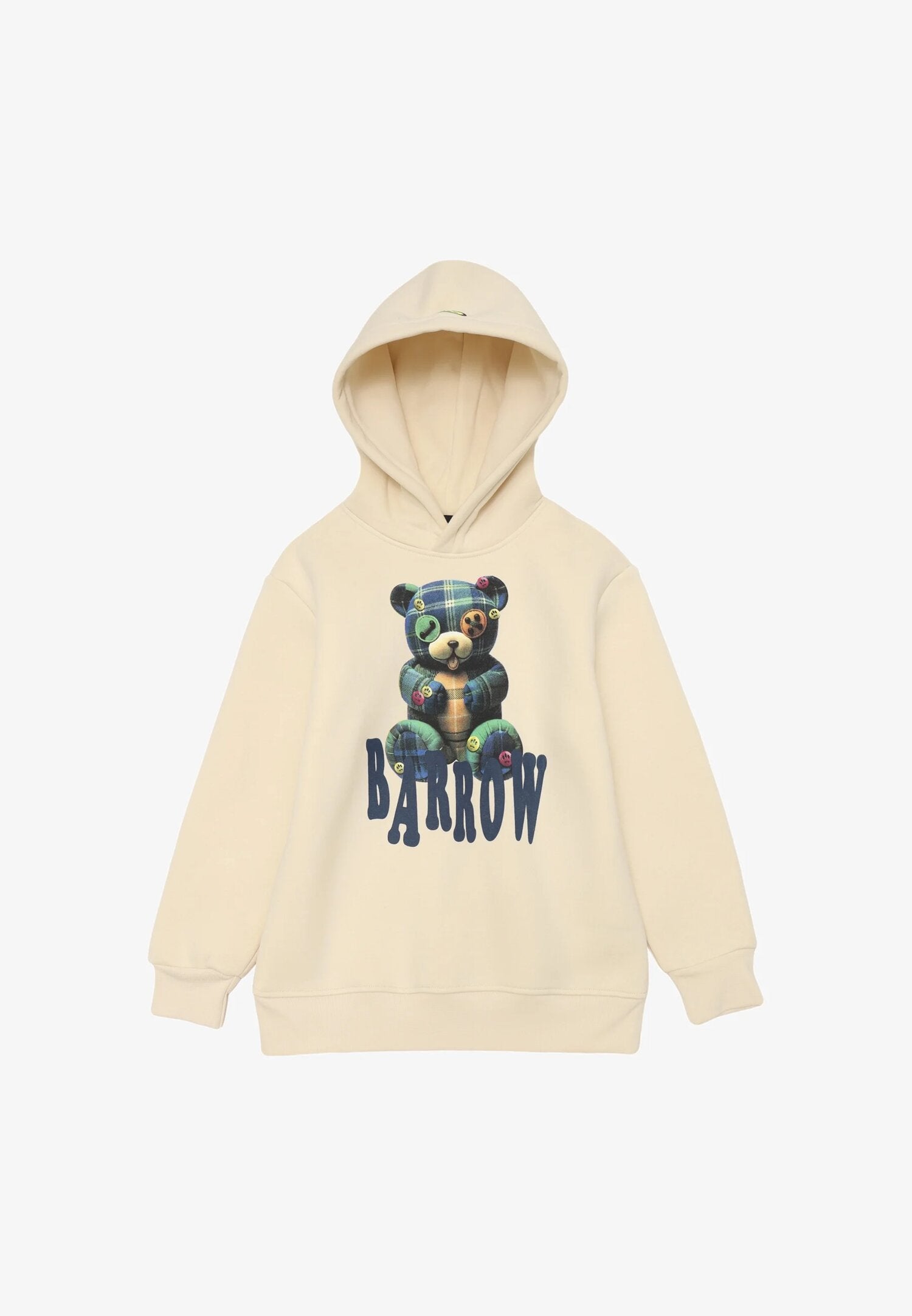 Barrow Felpa Panna Bambino In Cotone Con Cappuccio | Passeggio AI25 | CammarataMode