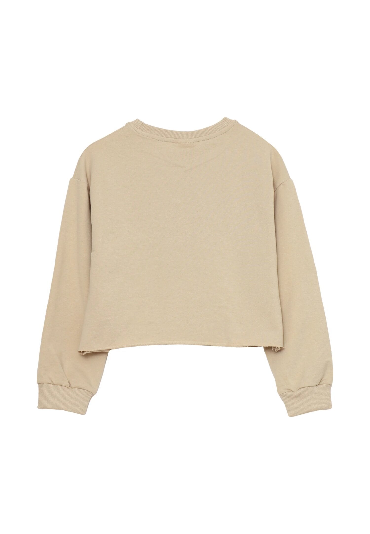 Dimensione Danza Tuta Nera Bambina Felpa Corta In Cotone Girocollo Sport AI25