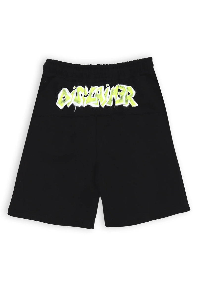 Disclaimer Complete Child Boy - Yellow Graffiti T-Shirt and Bermuda Shorts - VLIME | CammarataMode