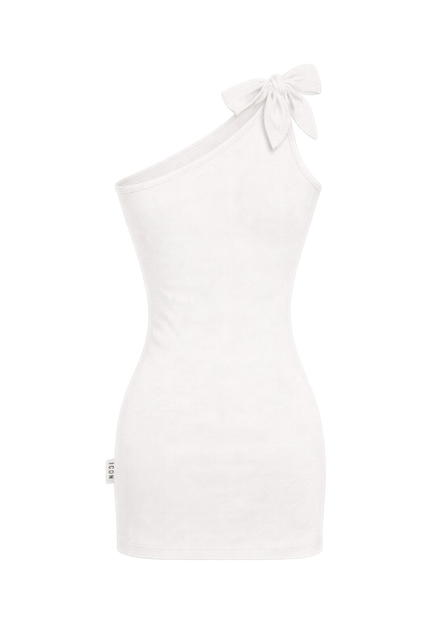 Icon Vestito Bianco Fiocco Bambina Slim Fit IGDR001242_