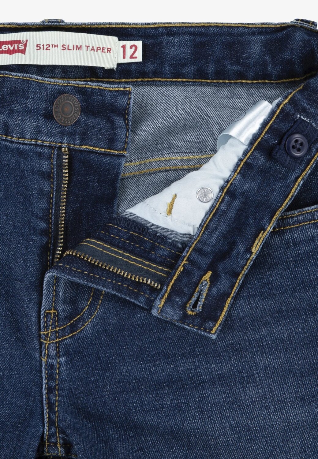 Levi’s 512 Jeans Bambino Slim Fit – Denim Blu Elasticizzato