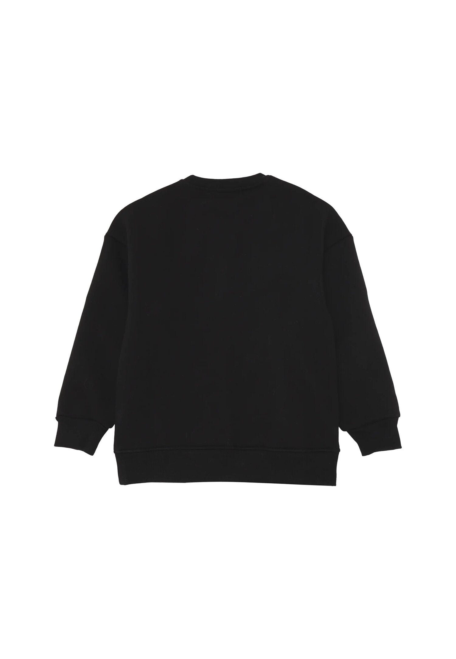 Barrow Felpa Nera Bambino In Cotone Girocollo Uso Quotidiano AI25