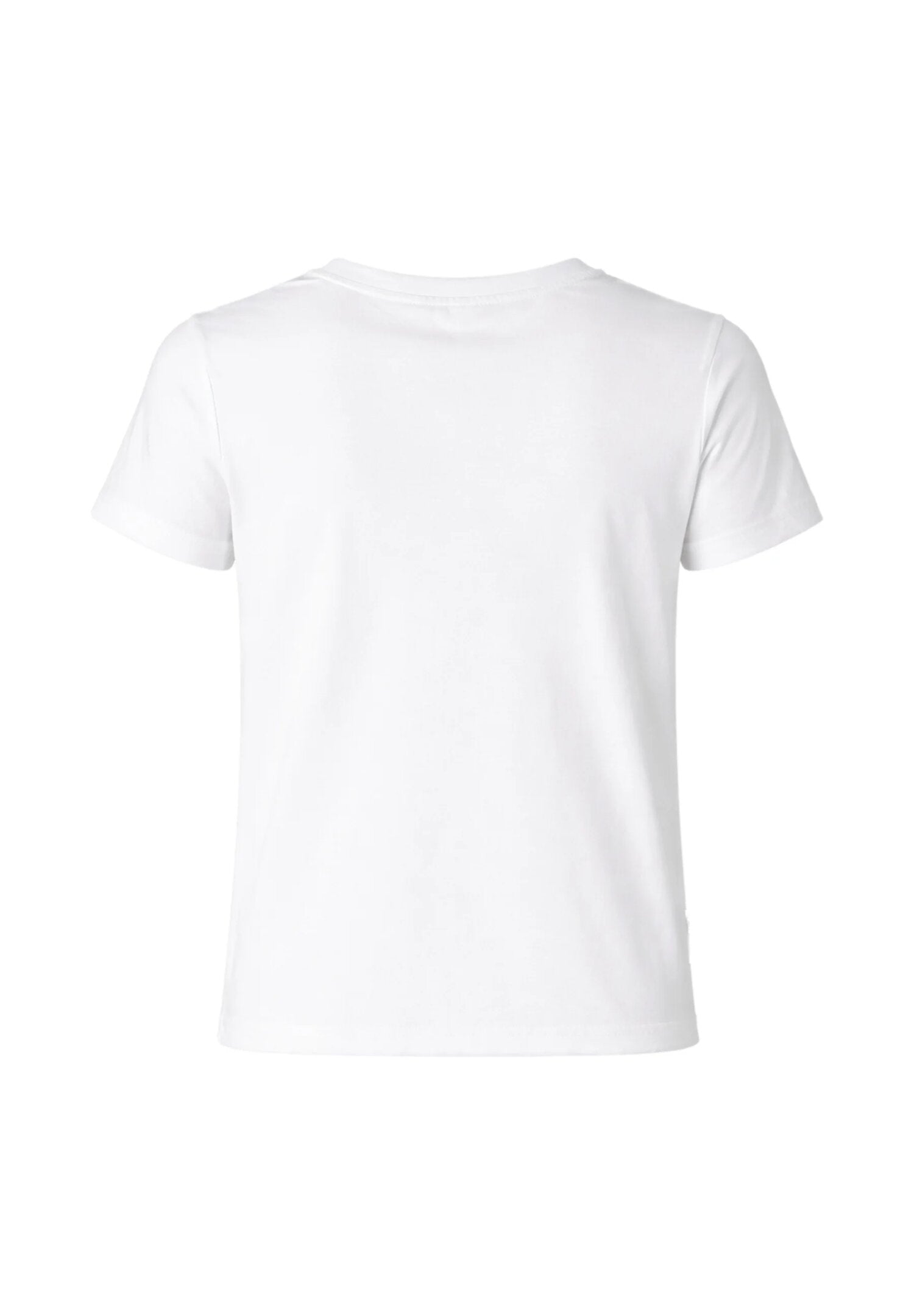 Just Cavalli t-Shirt Bianca Logo Piccolo Nel Davanti Bambino JBP26001TS_