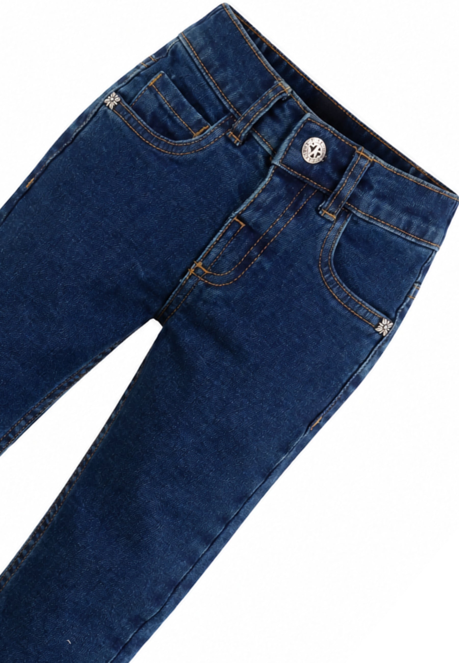 John Richmond jeans BLU DRITTI A CINQUE TASHCE Bambine e ragazze ria26031je.denim_