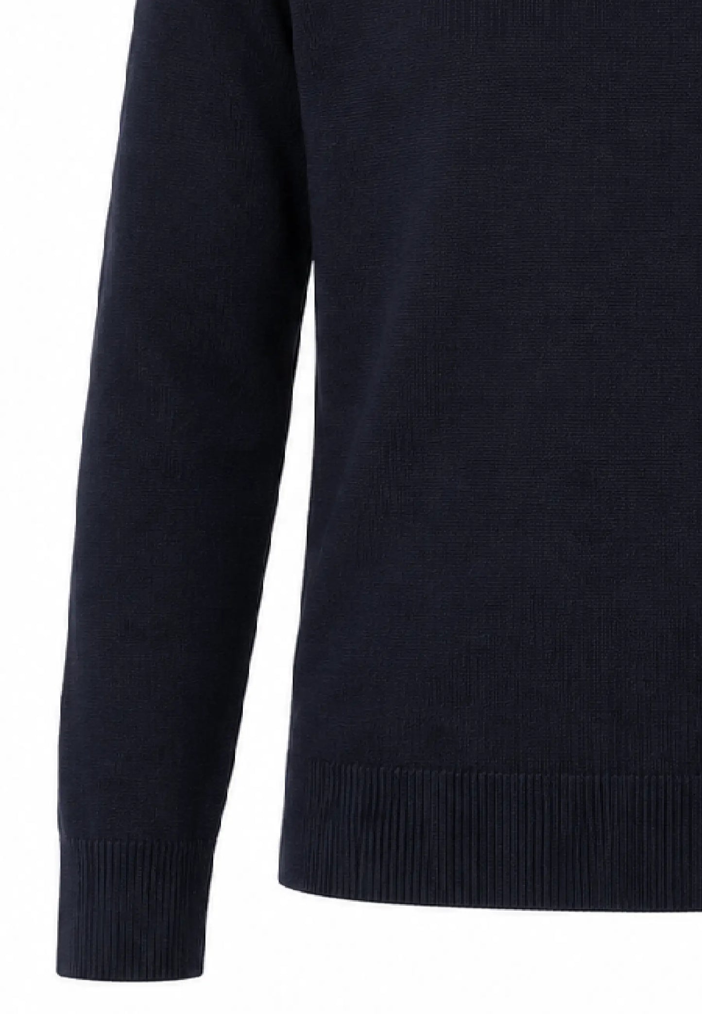 Peuterey MAGLIONE BLU IN LANA RASATA GIROCOLLO CON LOGO APPLICATO Bambini e ragazzi EXMOOR07KID.BLU_