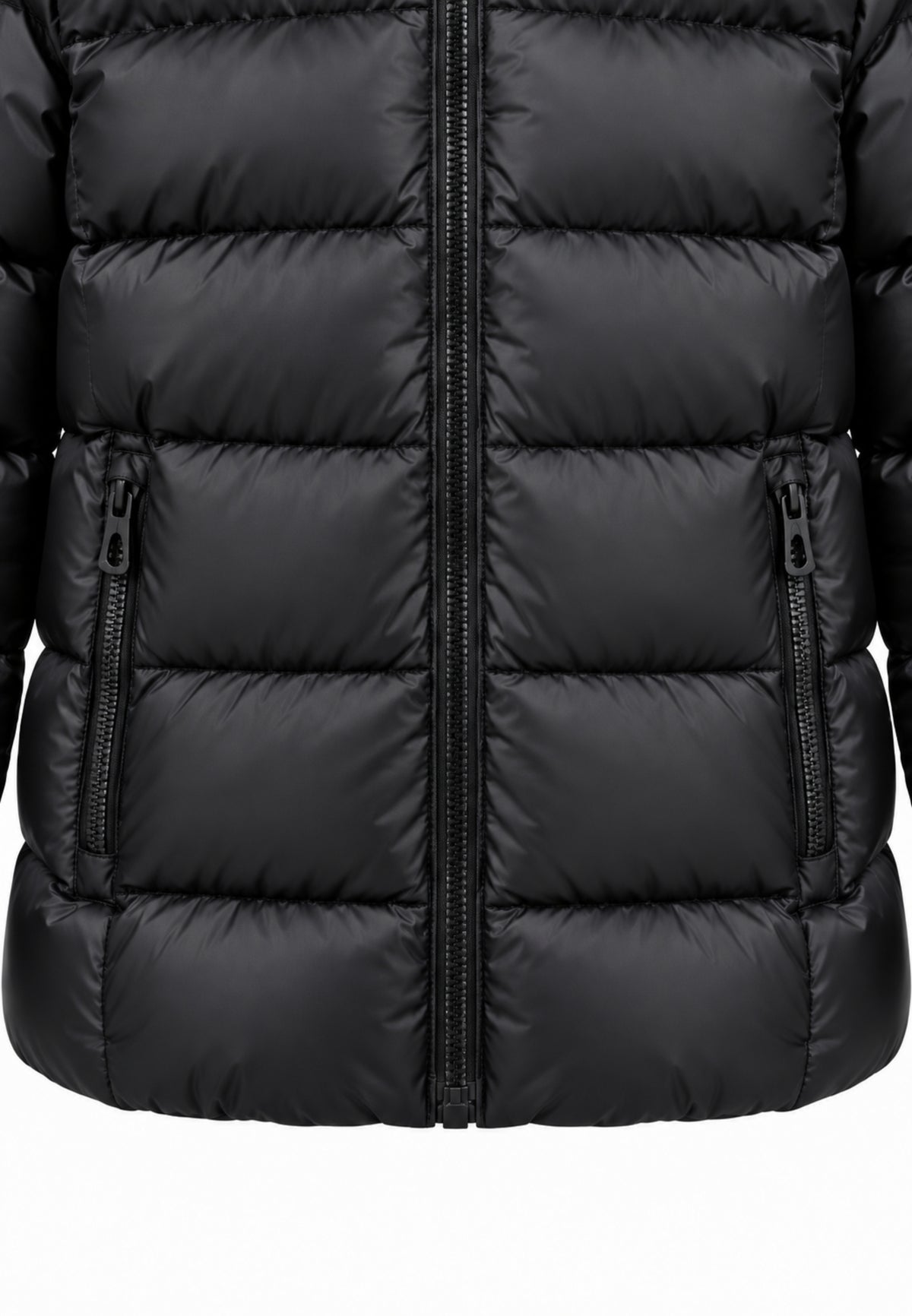 Refrigue giubbotto NERO bomber con cappuccio Bambine e ragazze 2841o00066.ne_