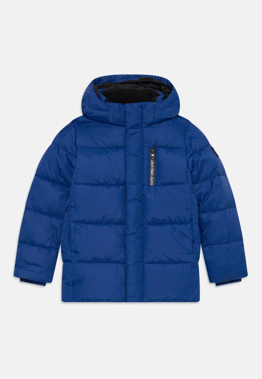 Calvin Klein Giubbotto Royal Bambino In Nylon Con Cappuccio Invernale AI25