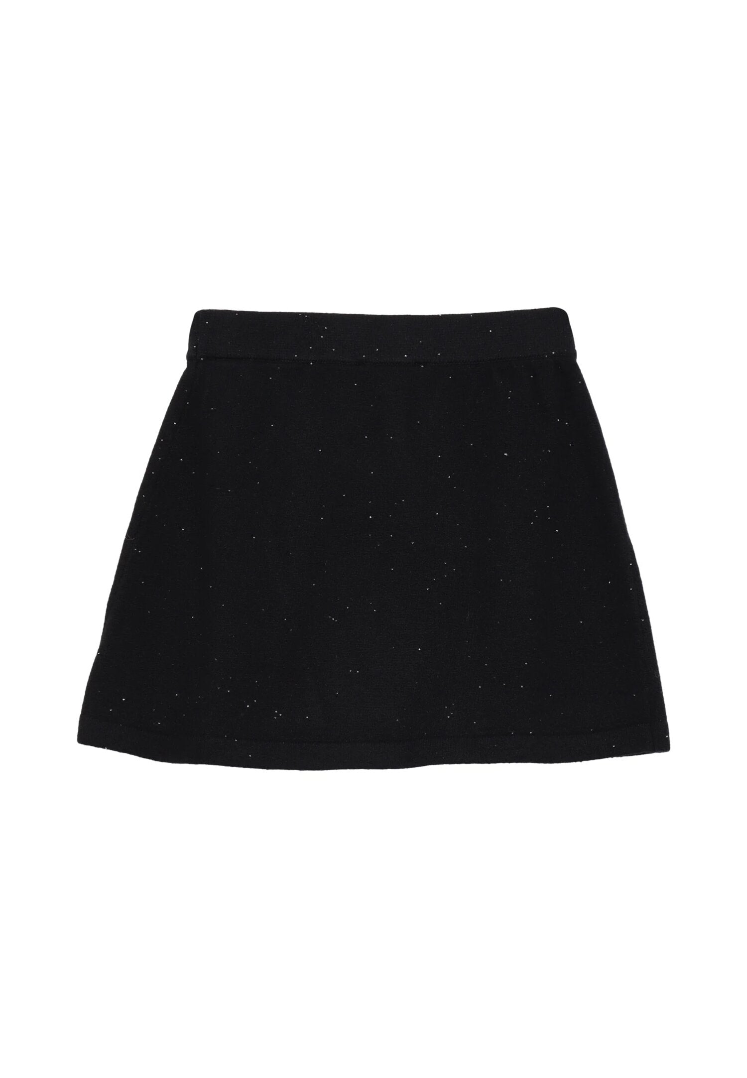 Tommy Hilfiger Completo Nero Bambina In Lana Con Bottoni Elegante AI25