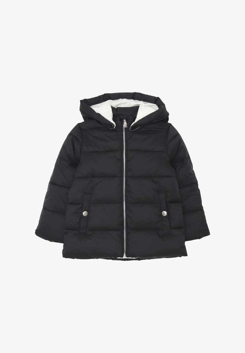 John Richmond giacca invernale da bambina black inverno calda - NERO | CammarataMode