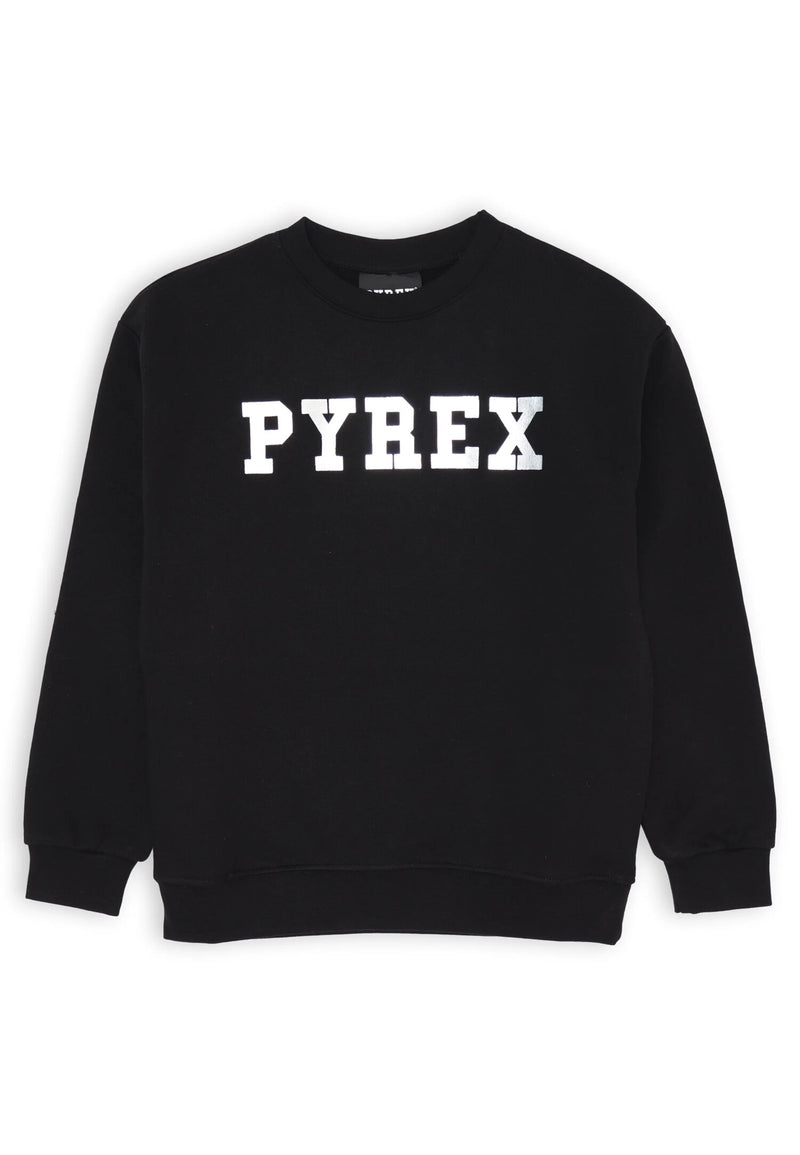 Tuta ragazza felpa e pantalone nero Pyrex - NERO | CammarataMode