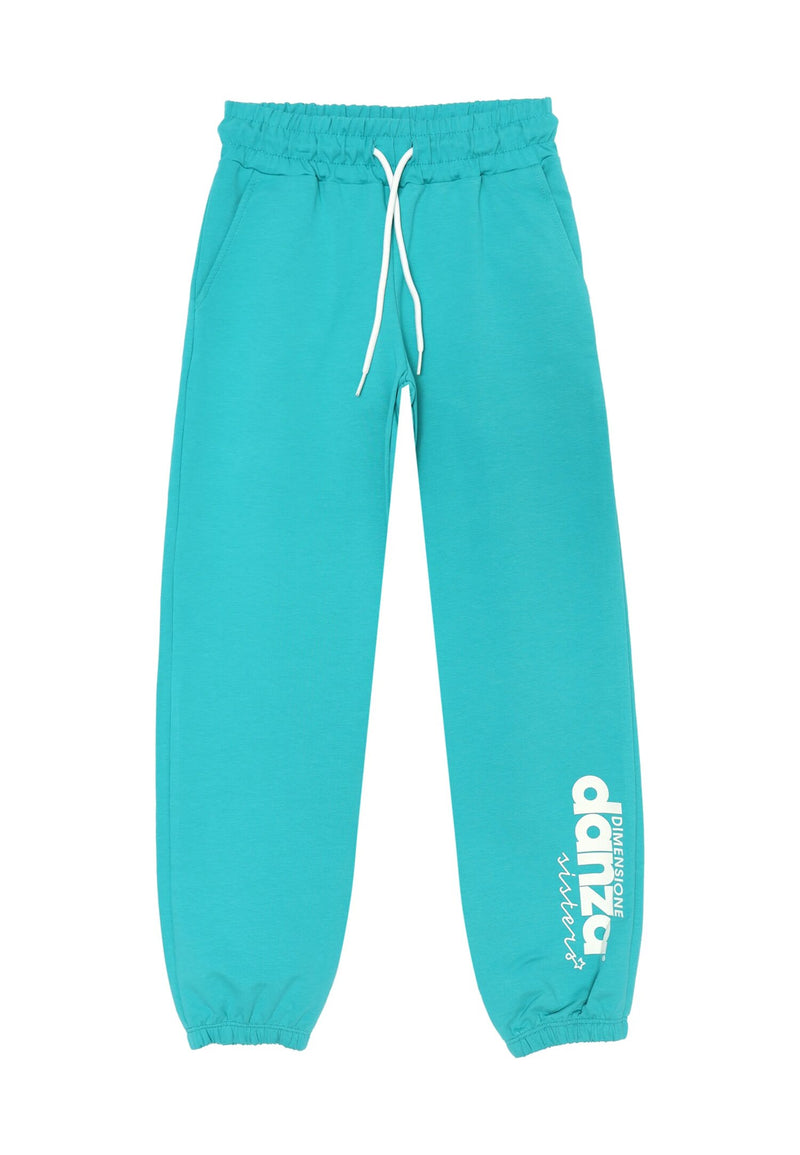Size Dance Tracksuit Girls Aqua Green 2-16 Years with Crop Jacket and Hood - WATER GREEN | CammarataMode