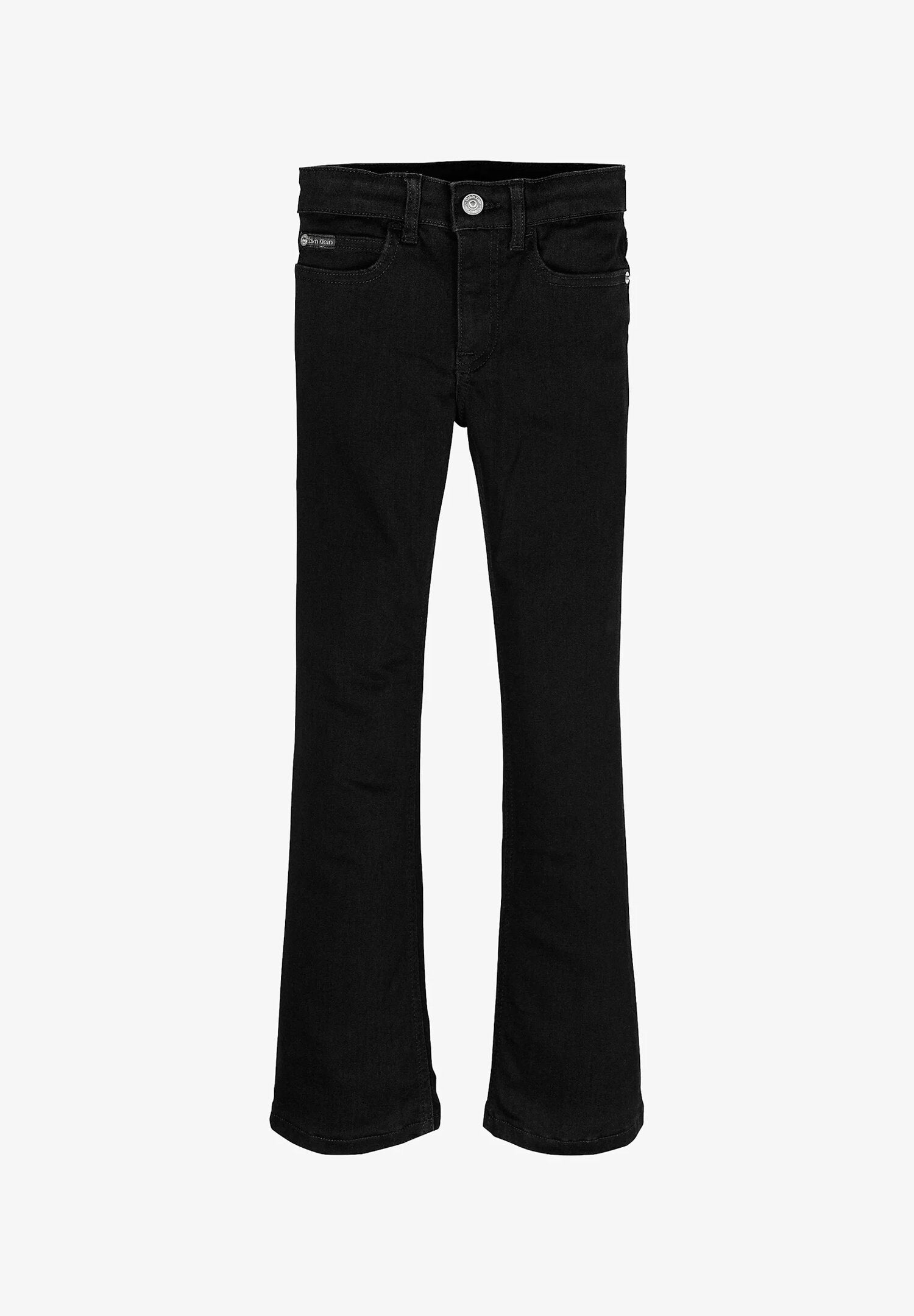 Calvin Klein Jeans Nero Bambina In Cotone Vita Regolabile Sportivo AI25