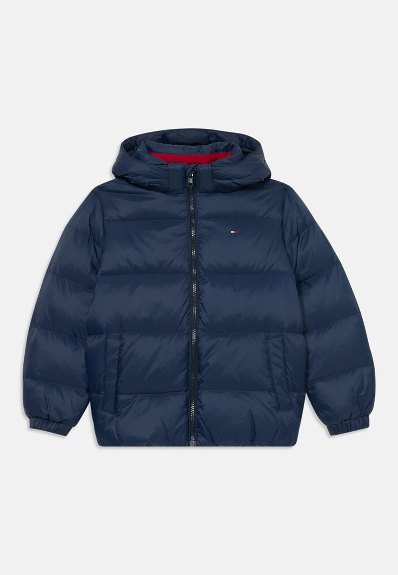 Tommy Hilfiger giacca invernale bambino ragazzo blu navy imbottita - BLU | CammarataMode