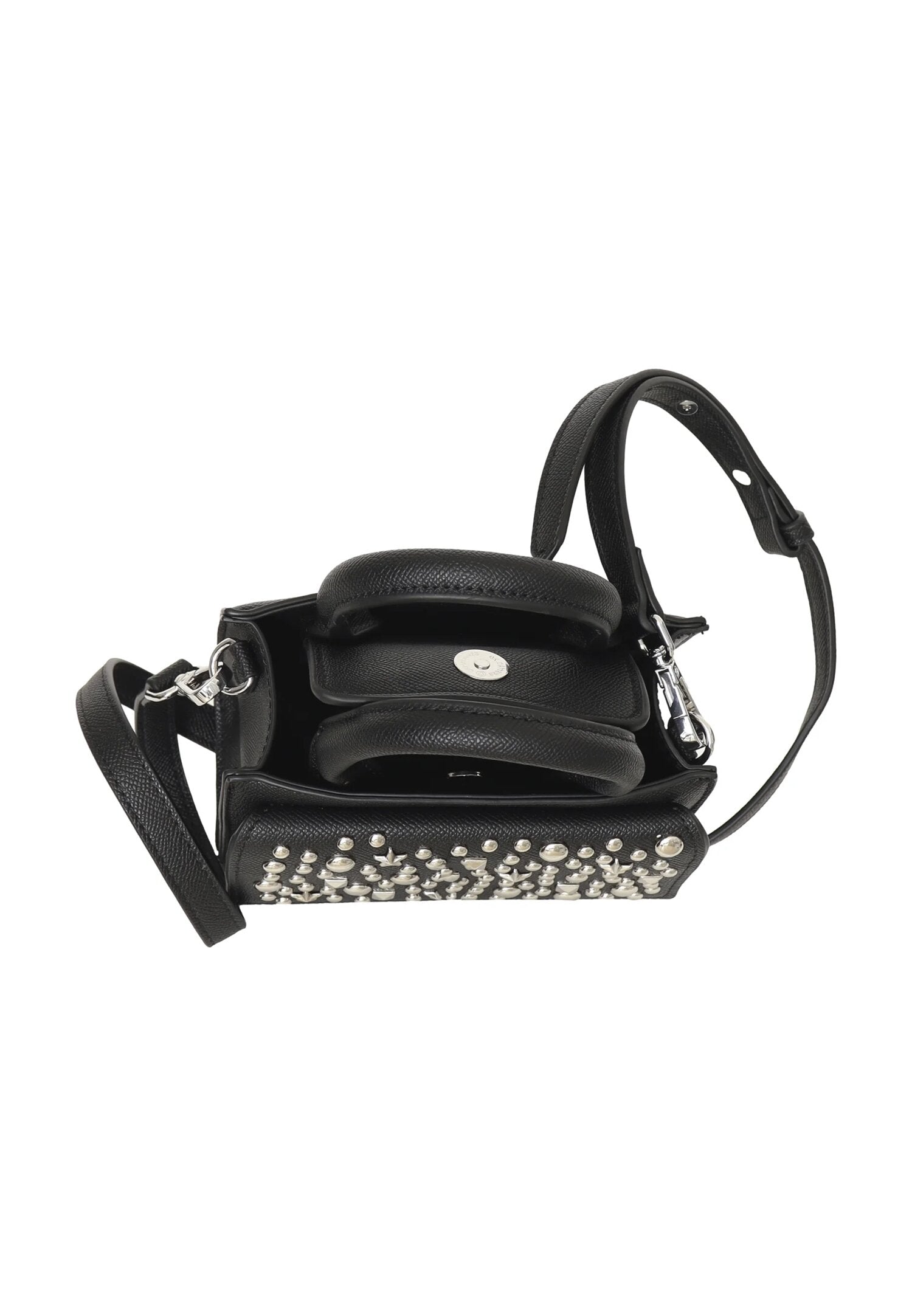 John Richmond Borsa Nera Bambina In Ecopelle Tracolla Elegante AI25