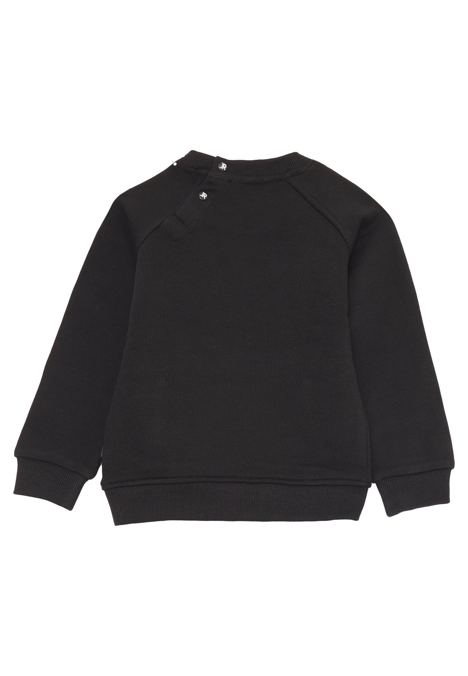 John Richmond tuta neonata nera 6-36 mesi in cotone con logo