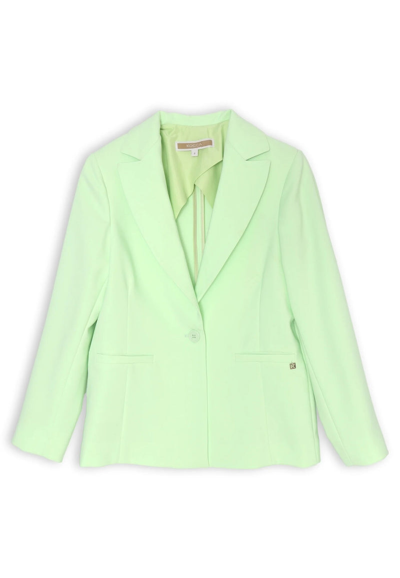 Mint green jacket and trousers set for girls spring-summer - VLIME | CammarataMode