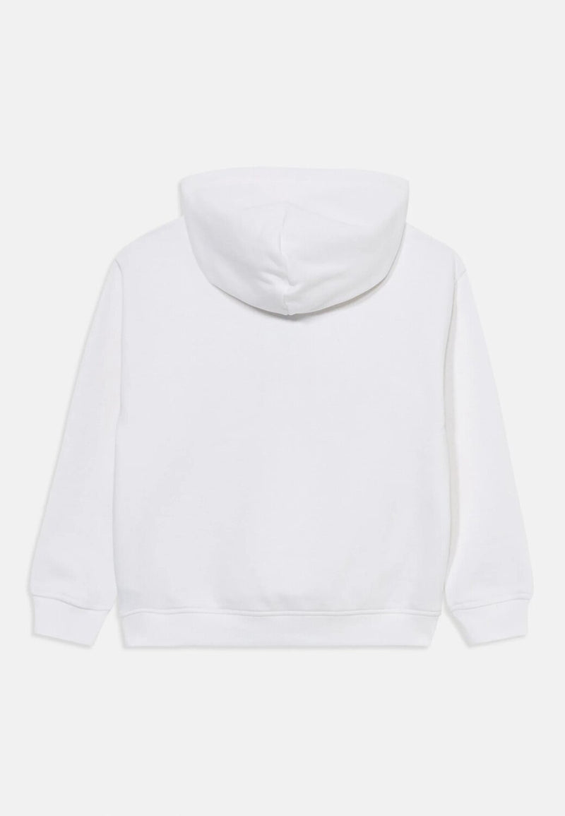 Tommy Hilfiger Flag – Felpa con Cappuccio Bambino Bianca - BIANCO | CammarataMode