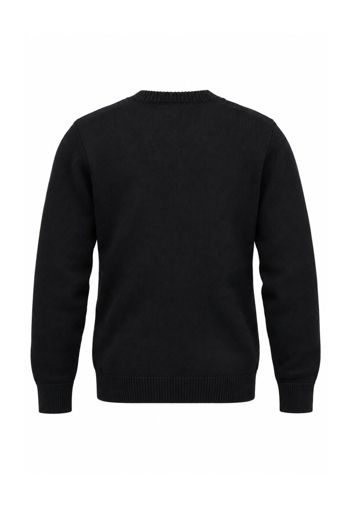 Diesel MAGLIONCINO NERO CON LOGO CENTRALE Bambini e ragazzi KLIMO.NE_