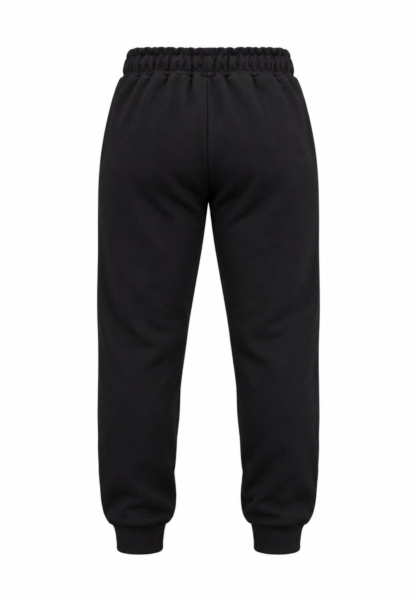 ICON PANTALONE nero FELPA con logo lucido tono su tono elastico caviglia Bambini e ragazzi ibsp001530.ne_