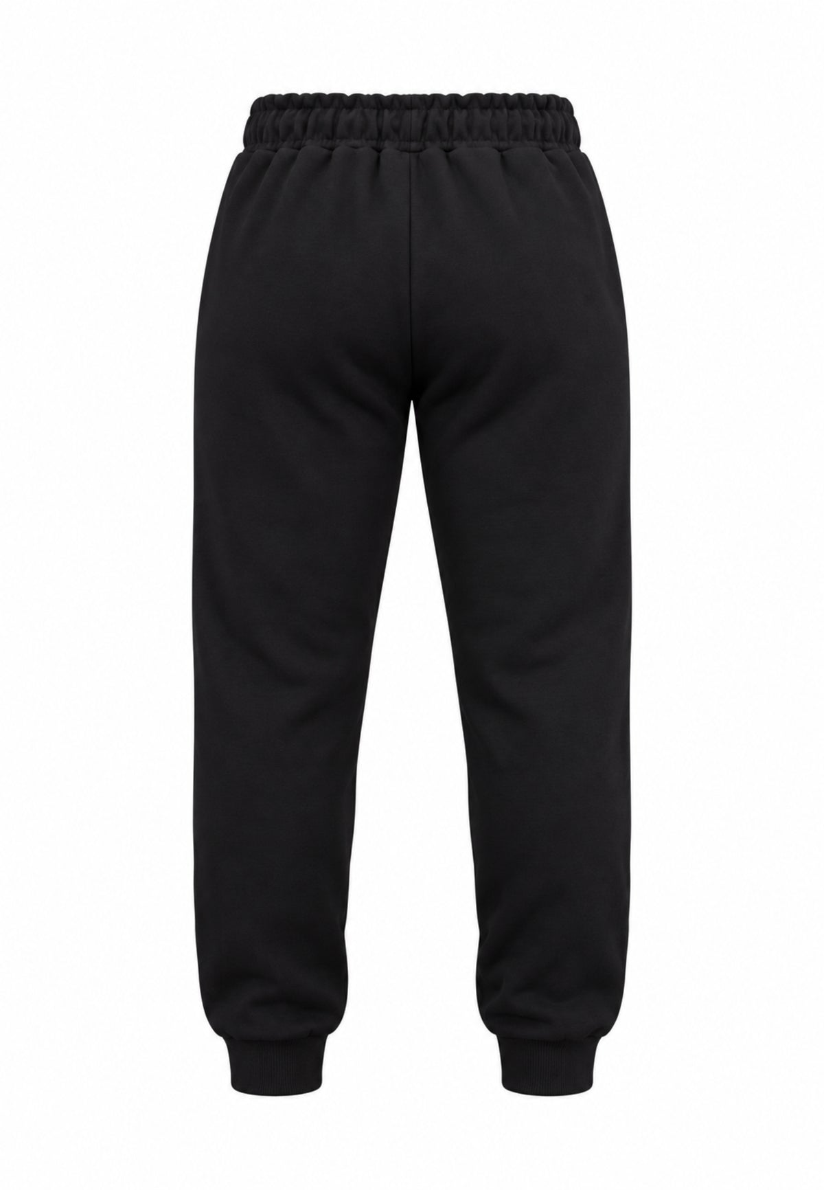 ICON PANTALONE nero FELPA con logo lucido tono su tono elastico caviglia Bambini e ragazzi ibsp001530.ne_