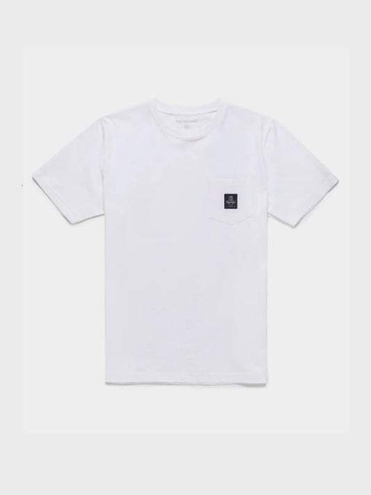 Refrigiwear tshirt bianca uomo mini logo