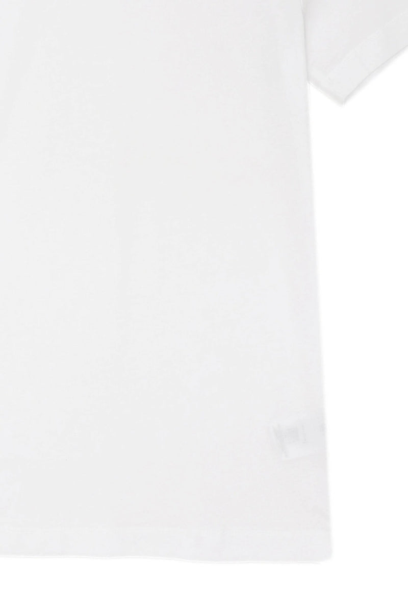 JOHN RICHMOND – T-Shirt Uomo Basic in Cotone – White - BIANCO | CammarataMode