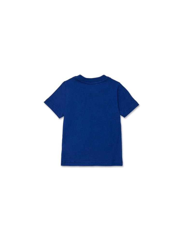 Dsquared t-shirt infant in cotone bluette con logo Bambino