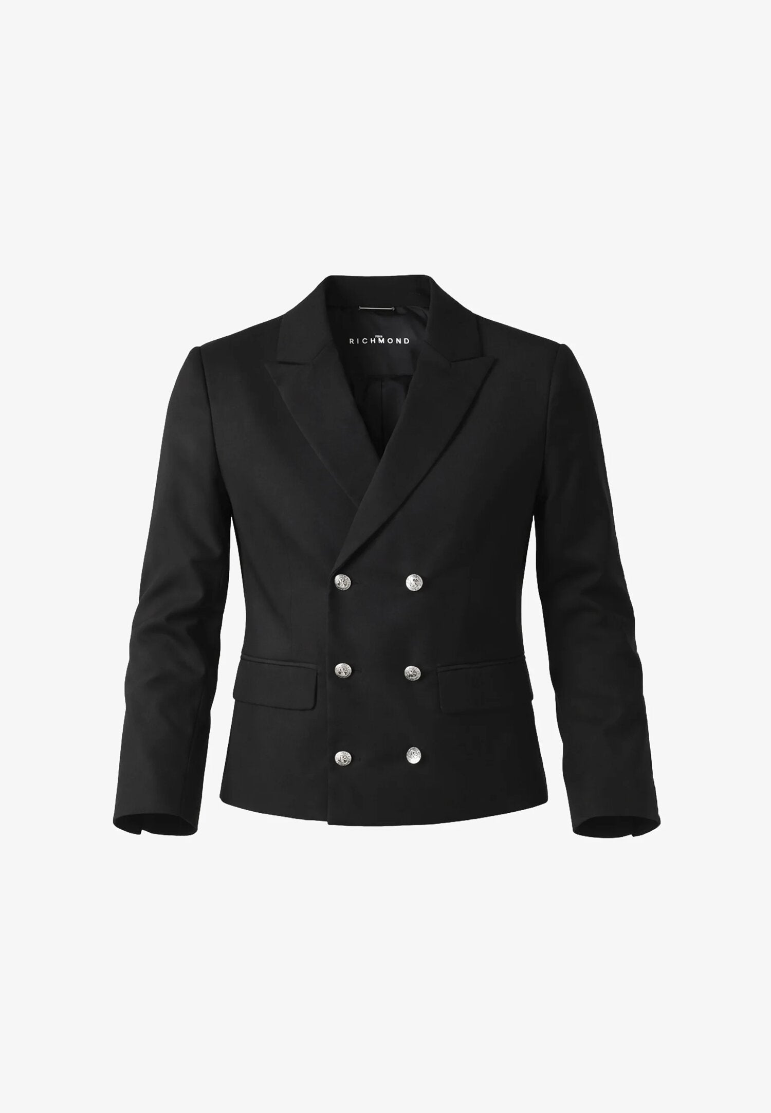 John Richmond Giacca Nera a Doppio Petto Elegante Bambino RBP26205GC_