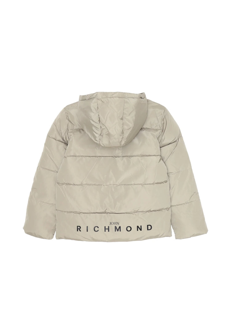 John Richmond Giubbotto Invernale Bambino Maiori Beige con Cappuccio - 2-16 anni - BEIGE | CammarataMode