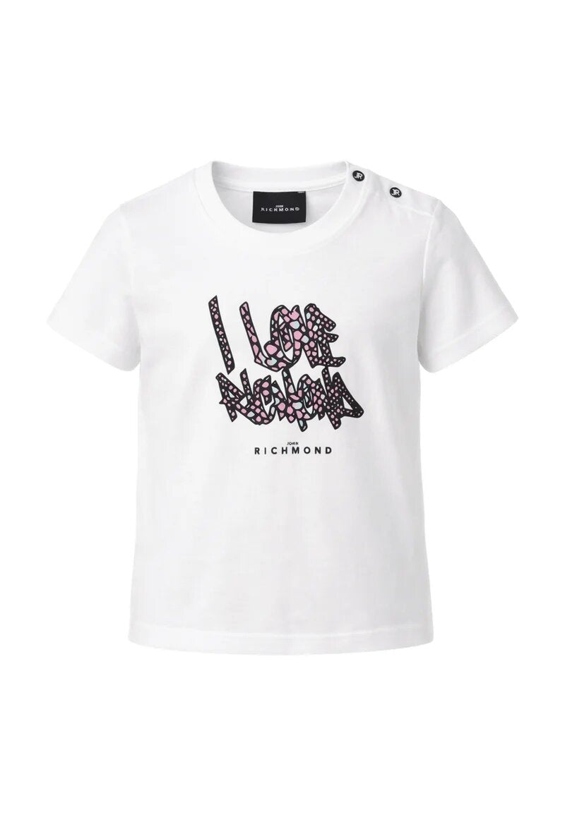 John Richmond Completo Bianco Pitonato Bambina RIP26057CJ_