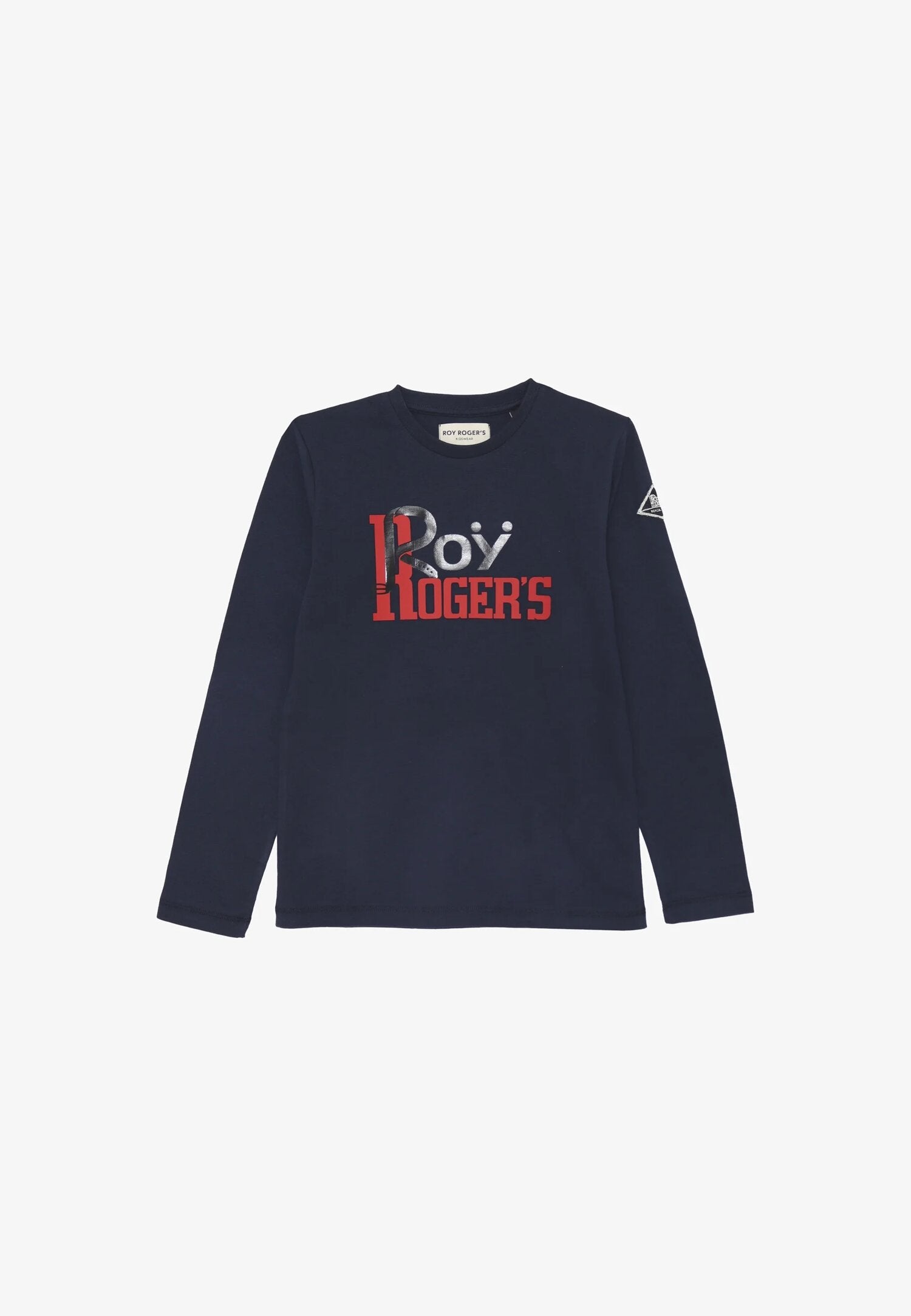 Roy Rogers Maglietta Manica Lunga Bambino – Dark Blue Cotone 100%