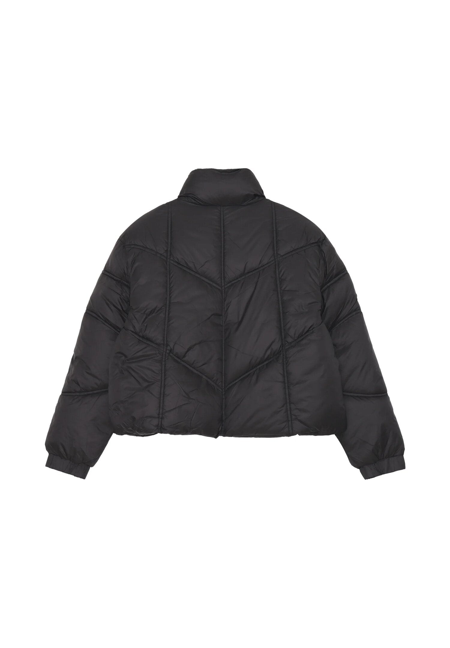 Marc Ellis Giubbotto Nero Bambina In Nylon Collo Alto Quotidiano AI25